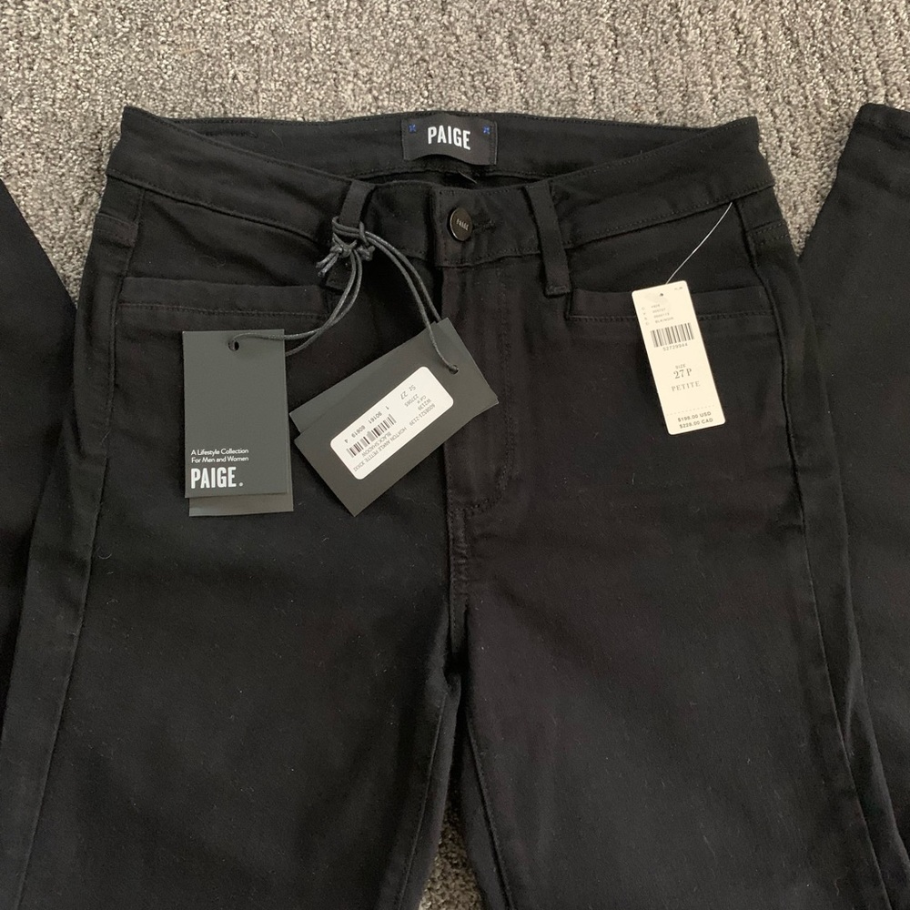 Anthropologie~Paige HoxtonTranscend High rise skinny ankle 27P~ Brand new!
